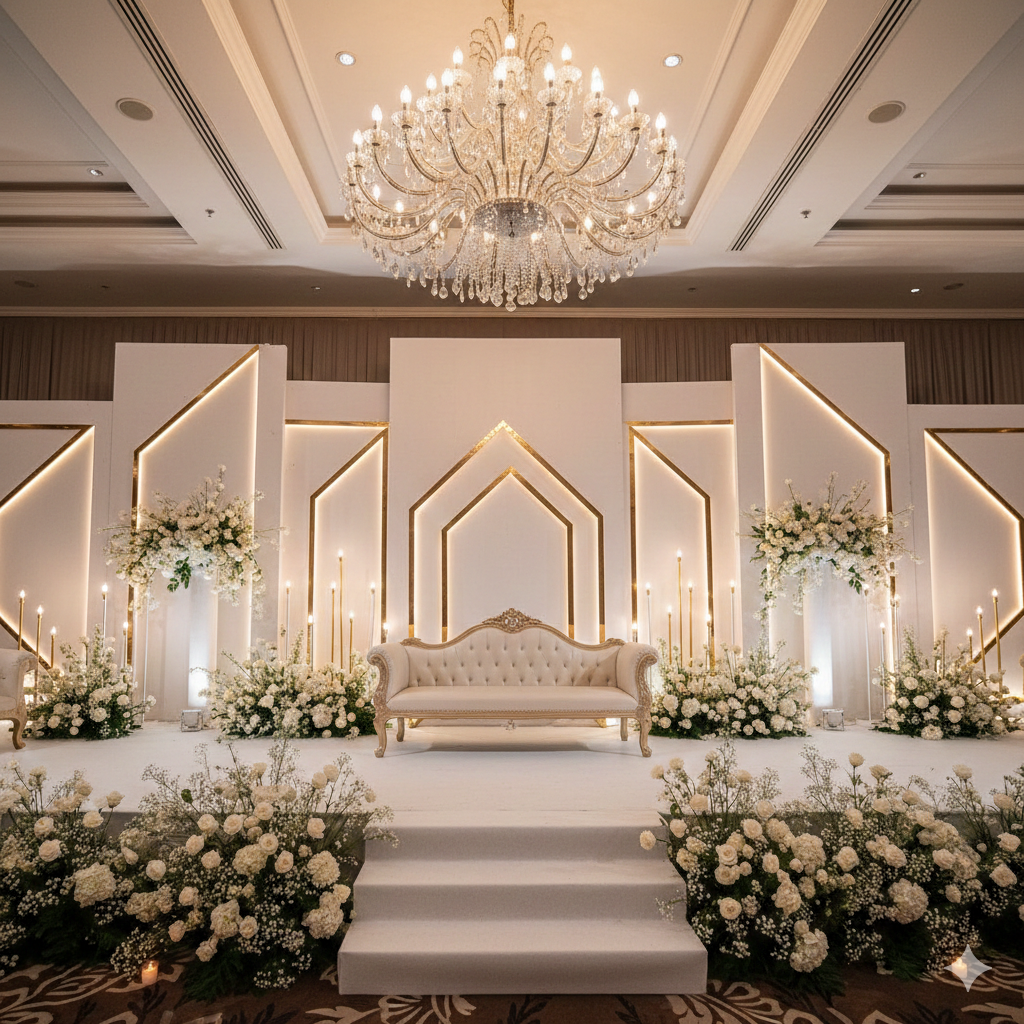 Paket wedding all in lengkap pelaminan catering rias pengantin dan dokumentasi profesional